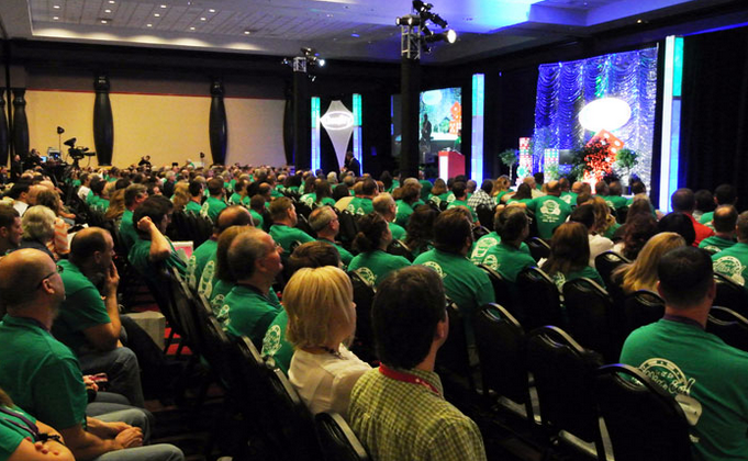 About 400 people attended the 2015 Chem-Dry convention in Las Vegas.